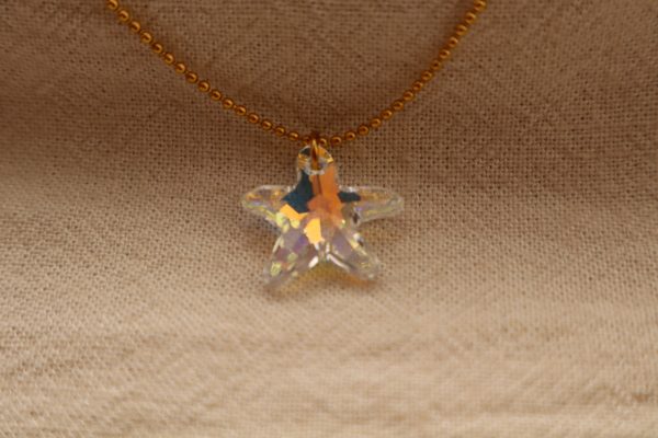 Collier Étoile de Mer Crystal