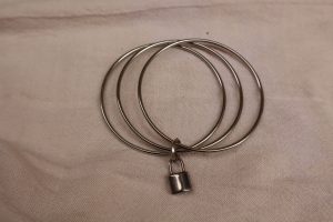 Triple Joncs Cadenas Argenté