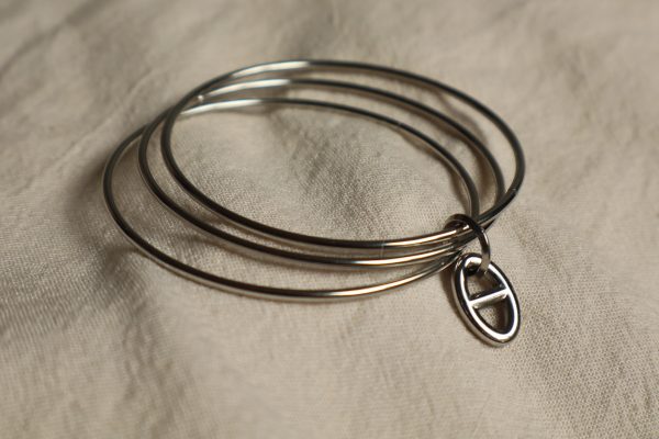 Triple Joncs Maille marine