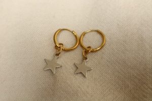 Créoles Étoiles Bicolores