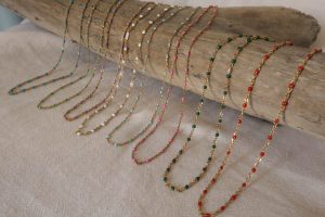 Collier Fantaisie Doré (8 coloris)