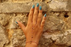 Chaine de main Luna Rosa