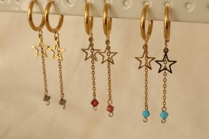 Boucles d'oreilles Astéria