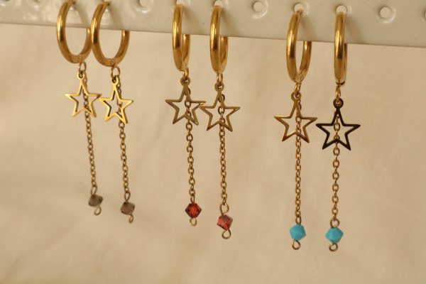Boucles d'oreilles Astéria