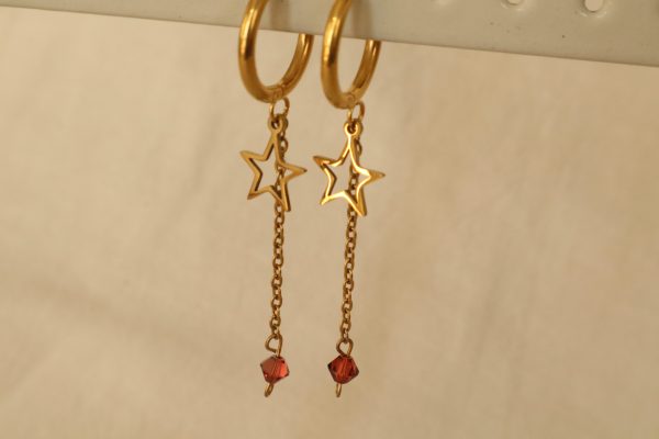 Boucles d'oreilles Astéria