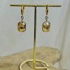 Boucles d'oreilles Ambre