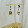Boucles d'oreilles Ambre