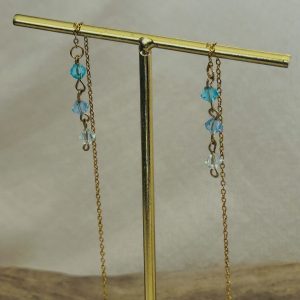Boucles d’oreilles Naëlys Blue